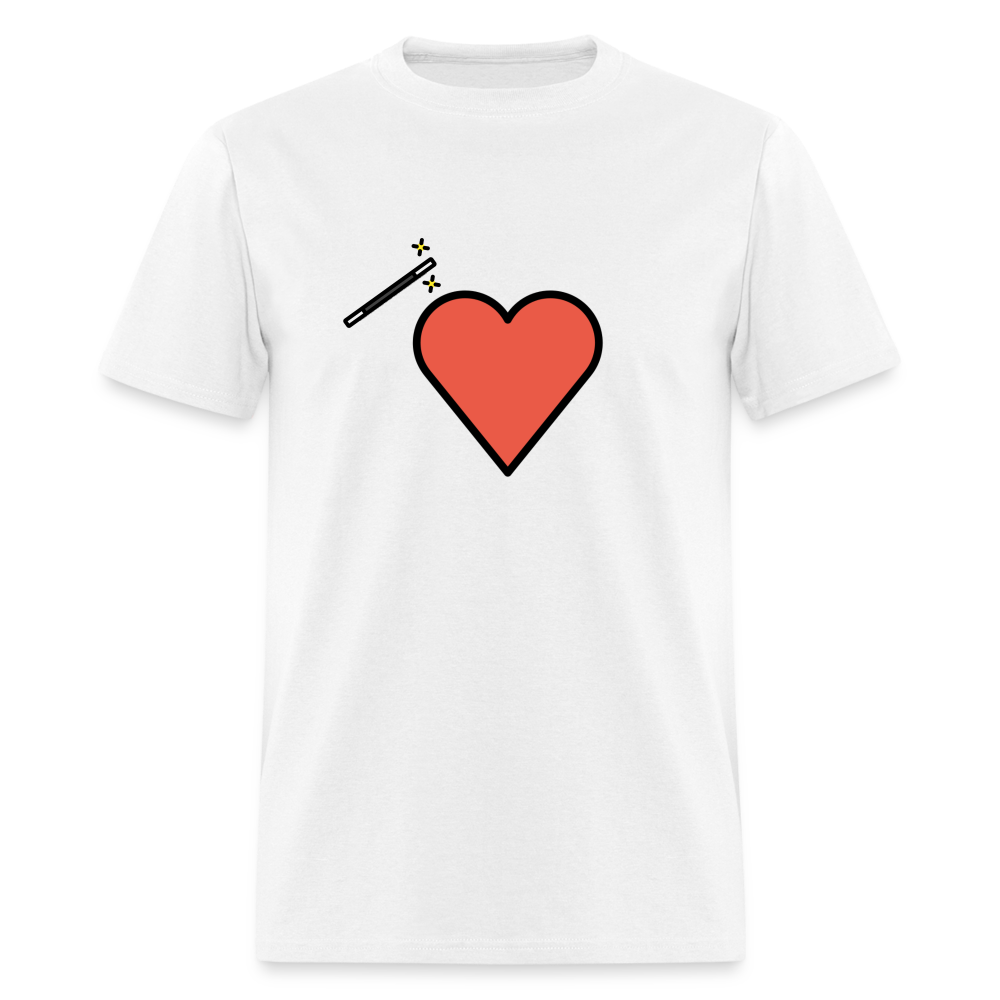 Manage Your Heart Emoji Expression Moji Unisex Classic T-Shirt - Emoji.Express - white