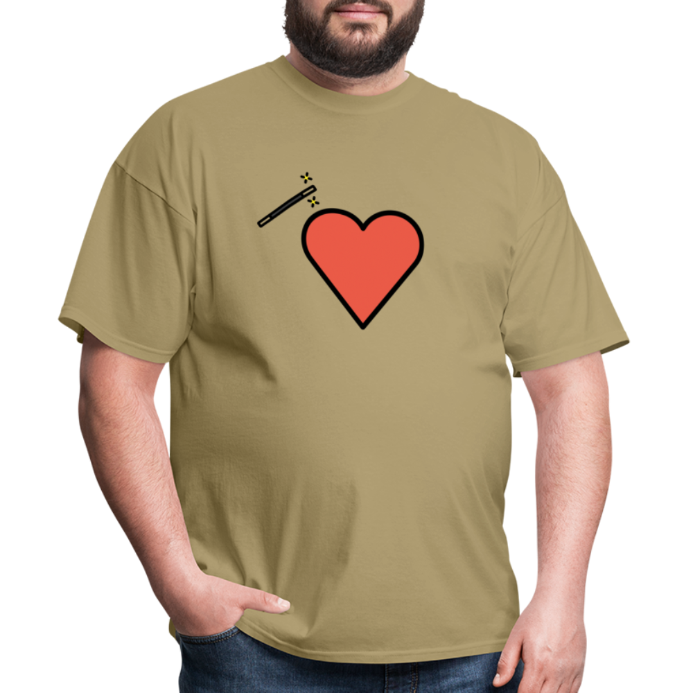 Manage Your Heart Emoji Expression Moji Unisex Classic T-Shirt - Emoji.Express - khaki