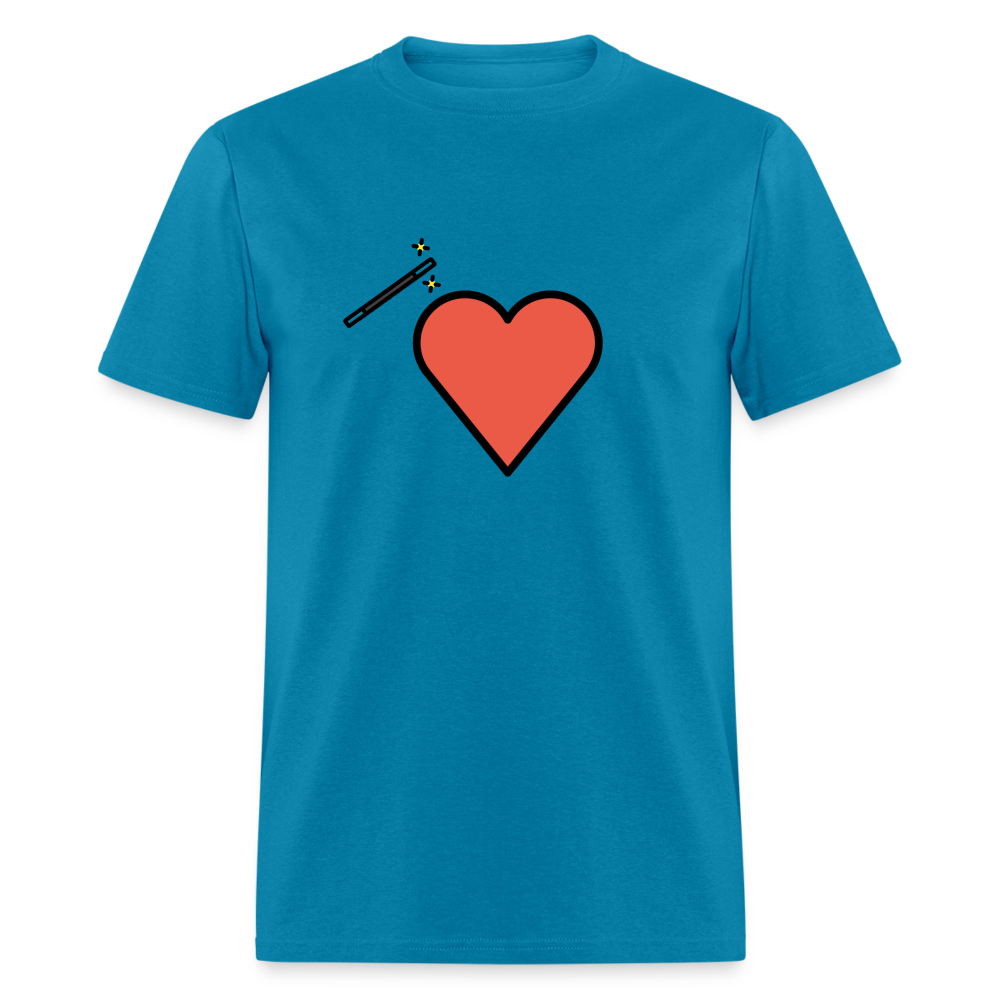 Manage Your Heart Emoji Expression Moji Unisex Classic T-Shirt - Emoji.Express - turquoise