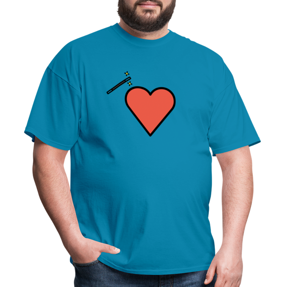 Manage Your Heart Emoji Expression Moji Unisex Classic T-Shirt - Emoji.Express - turquoise
