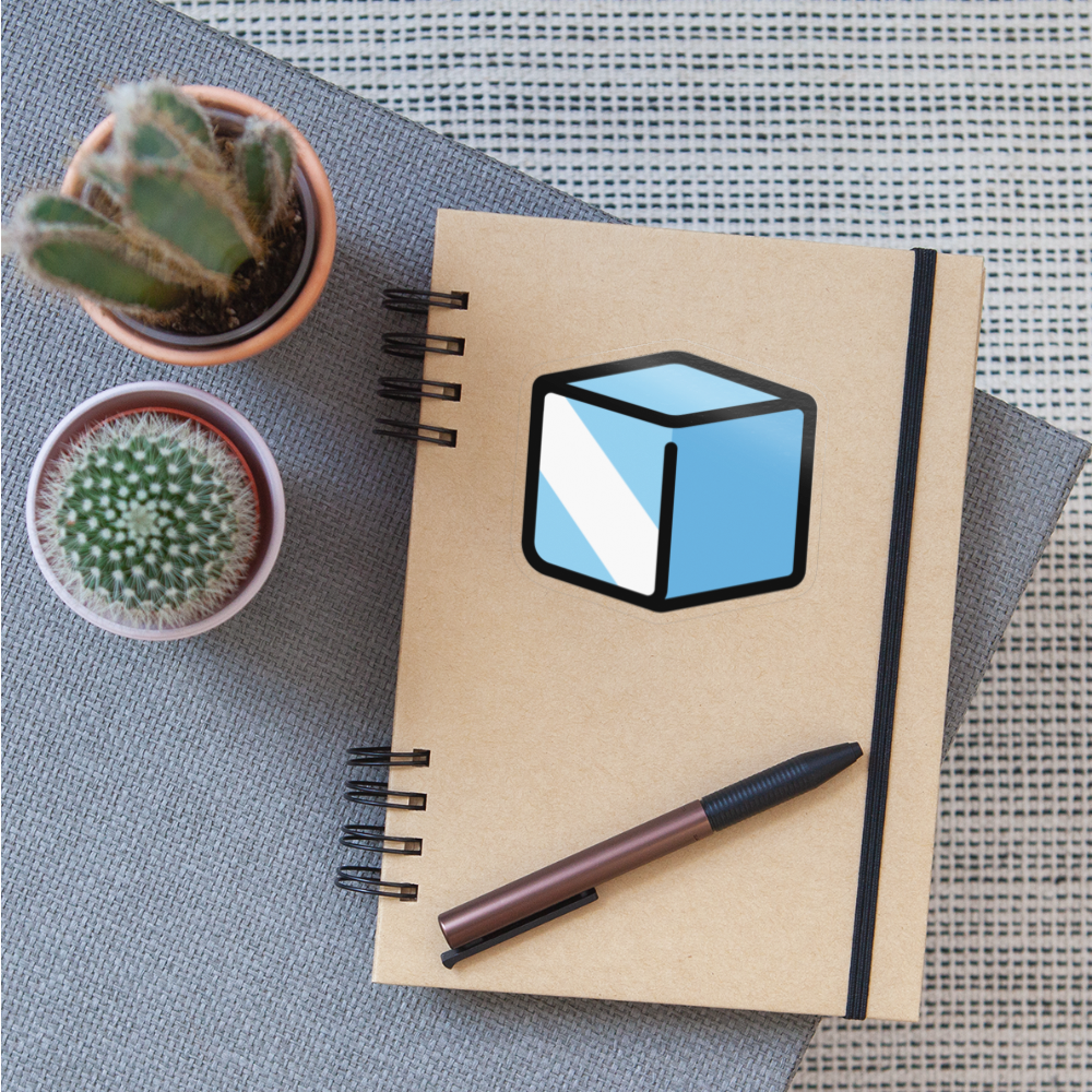 Ice Moji Sticker - Emoji.Express - transparent glossy