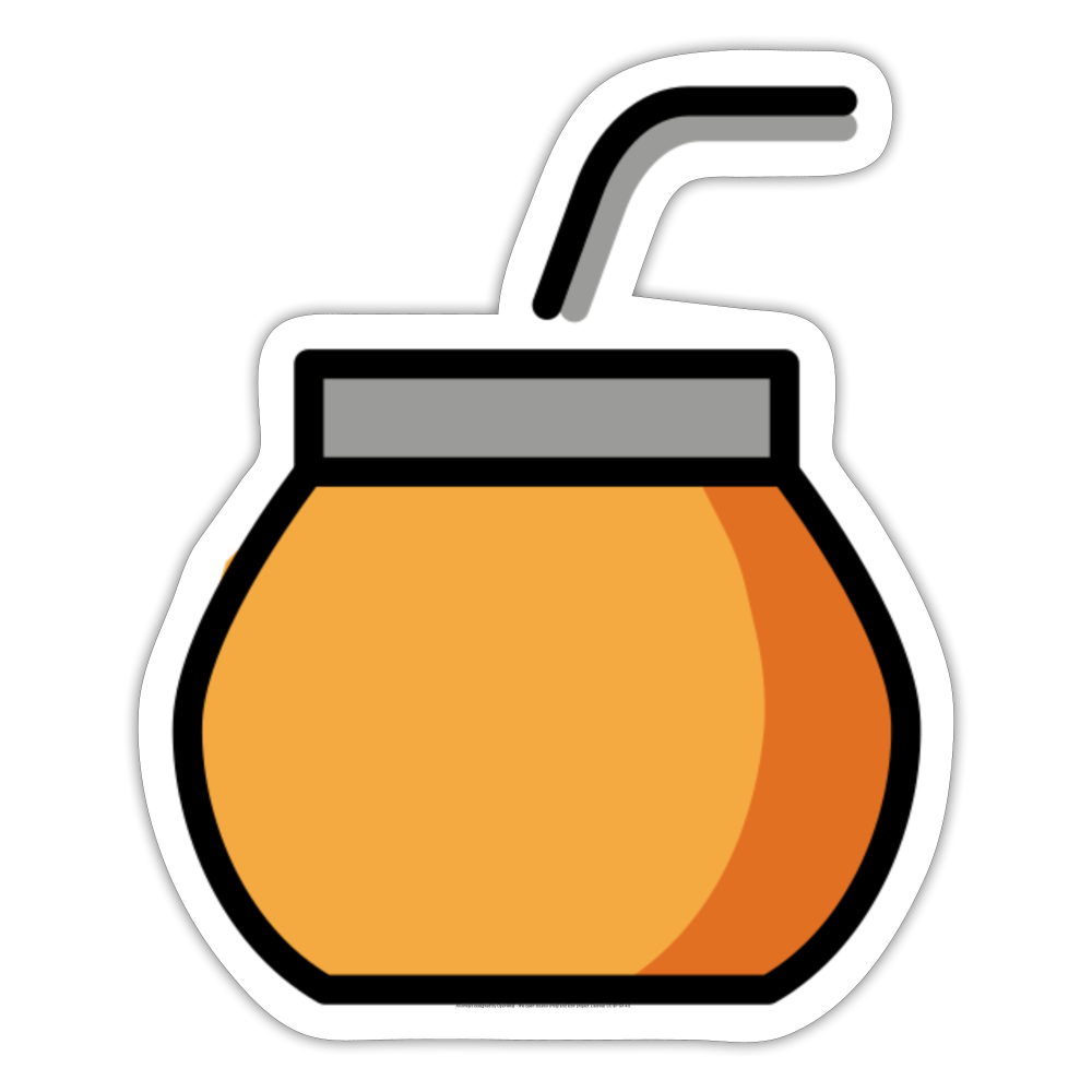 Mate Moji Sticker - Emoji.Express - white matte