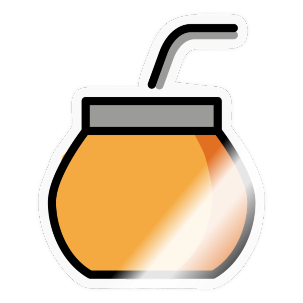 Mate Moji Sticker - Emoji.Express - transparent glossy