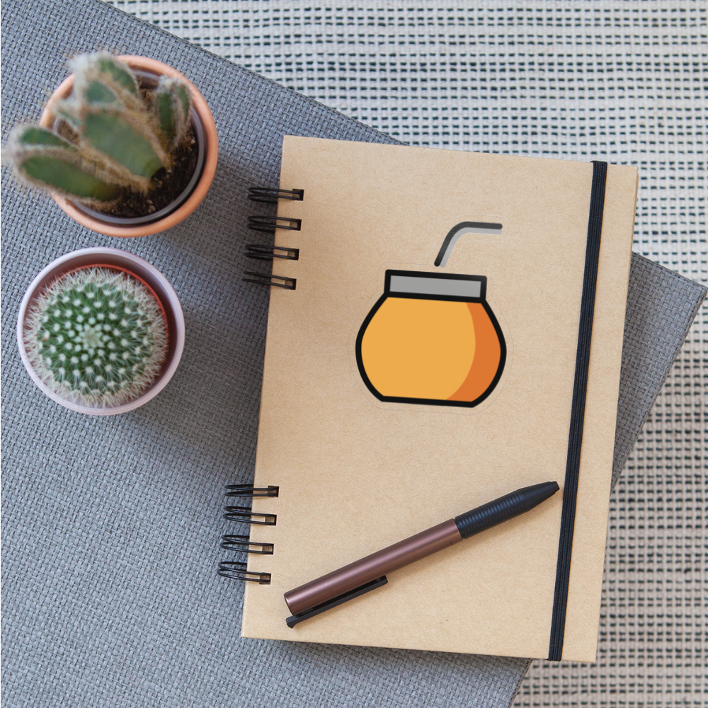 Mate Moji Sticker - Emoji.Express - transparent glossy
