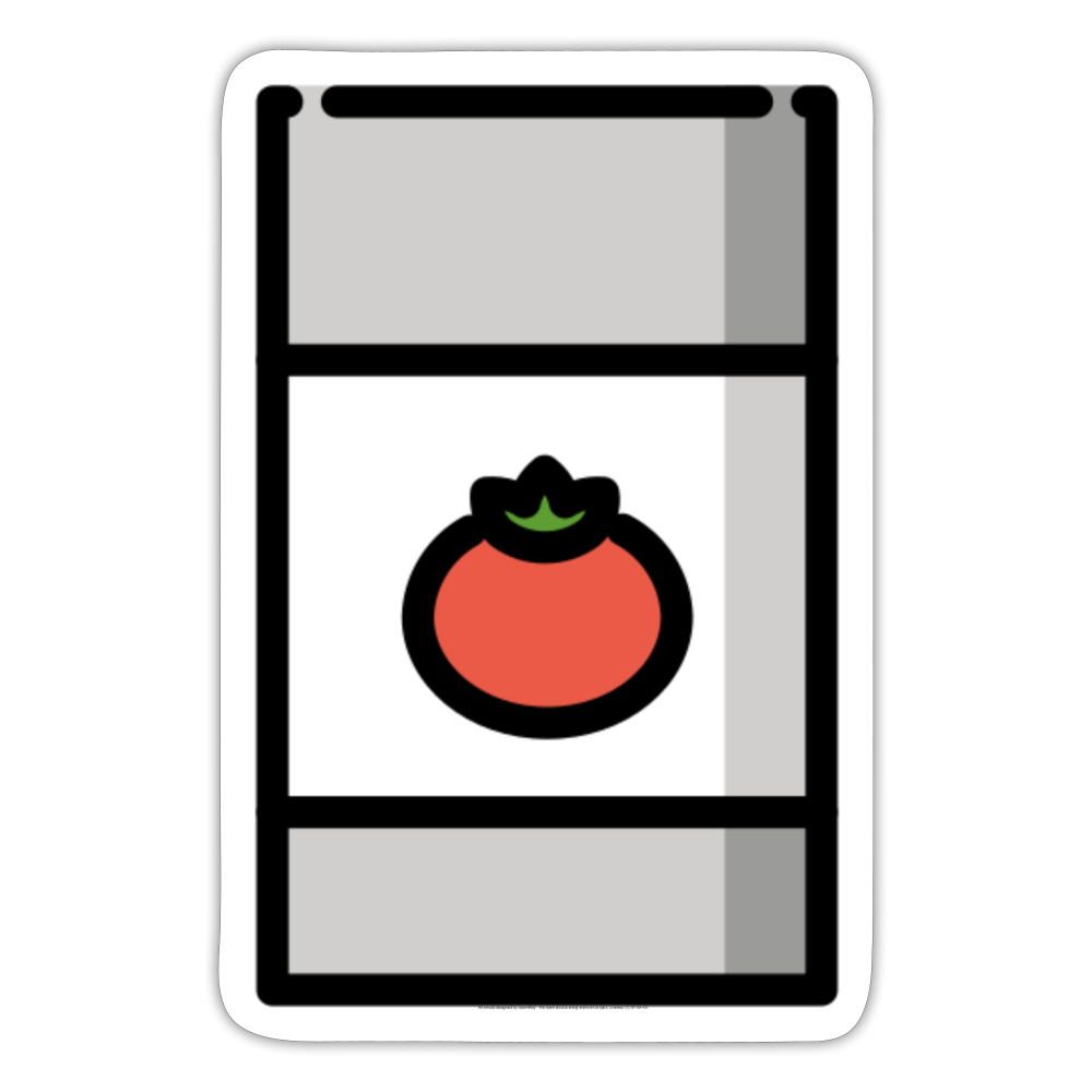 Canned Food Moji Sticker - Emoji.Express - white matte