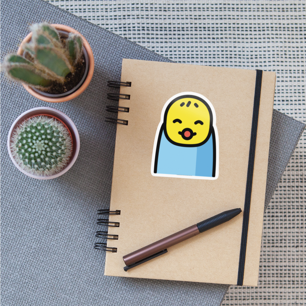 Baby Moji Sticker - Emoji.Express - white glossy