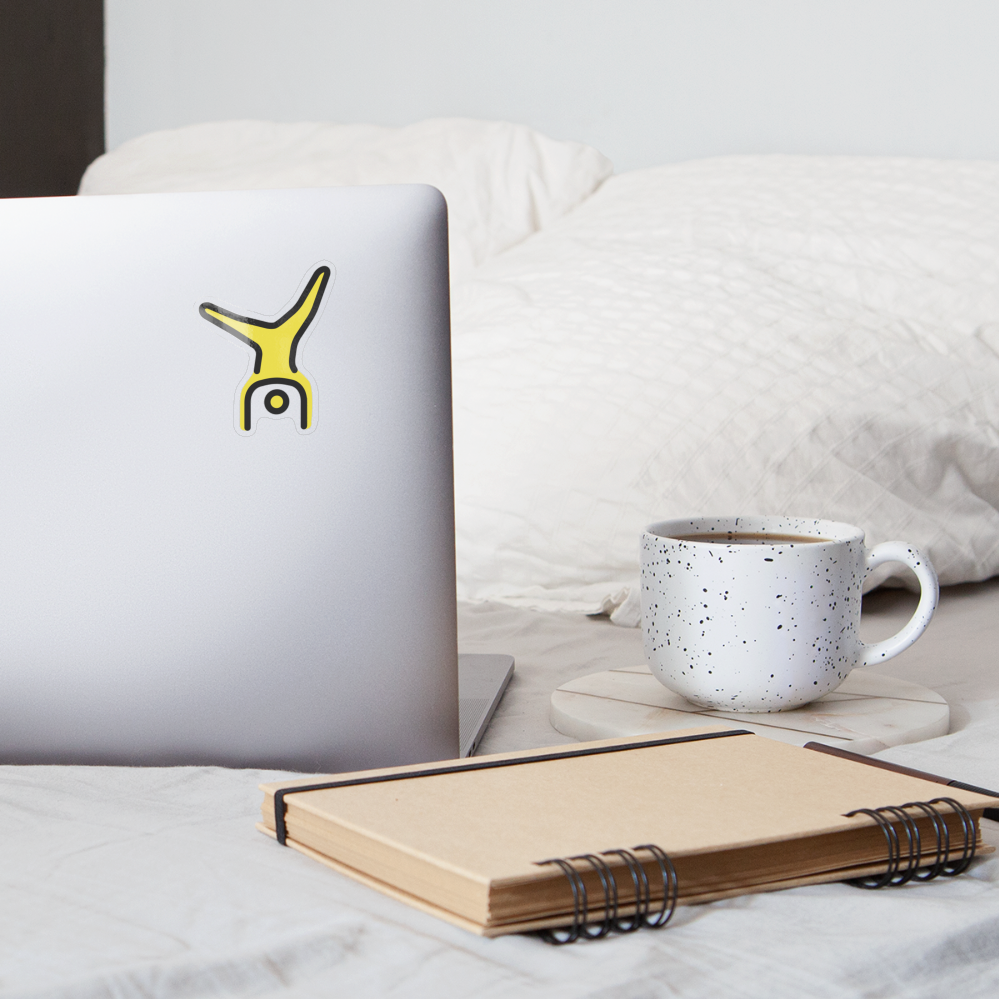 Person Cartwheeling Moji Sticker - Emoji.Express - transparent glossy