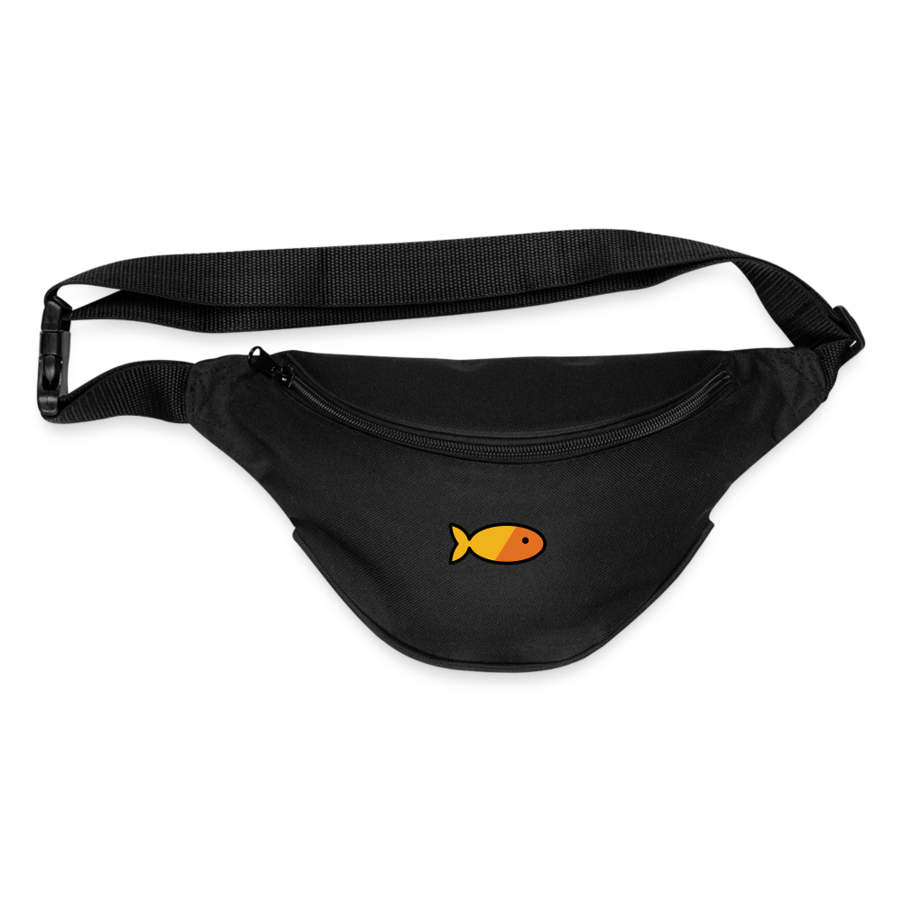 Customizable Goldfish Moji Fanny Pack - Emoji.Express - black