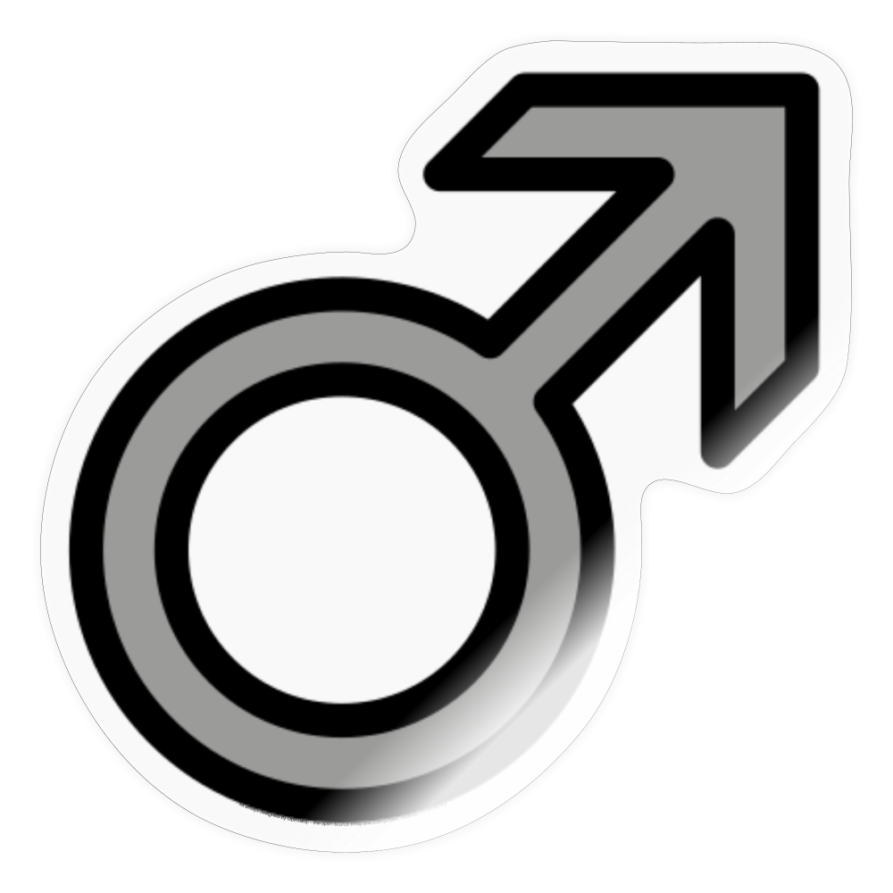 Male Moji Sticker - Emoji.Express - transparent glossy
