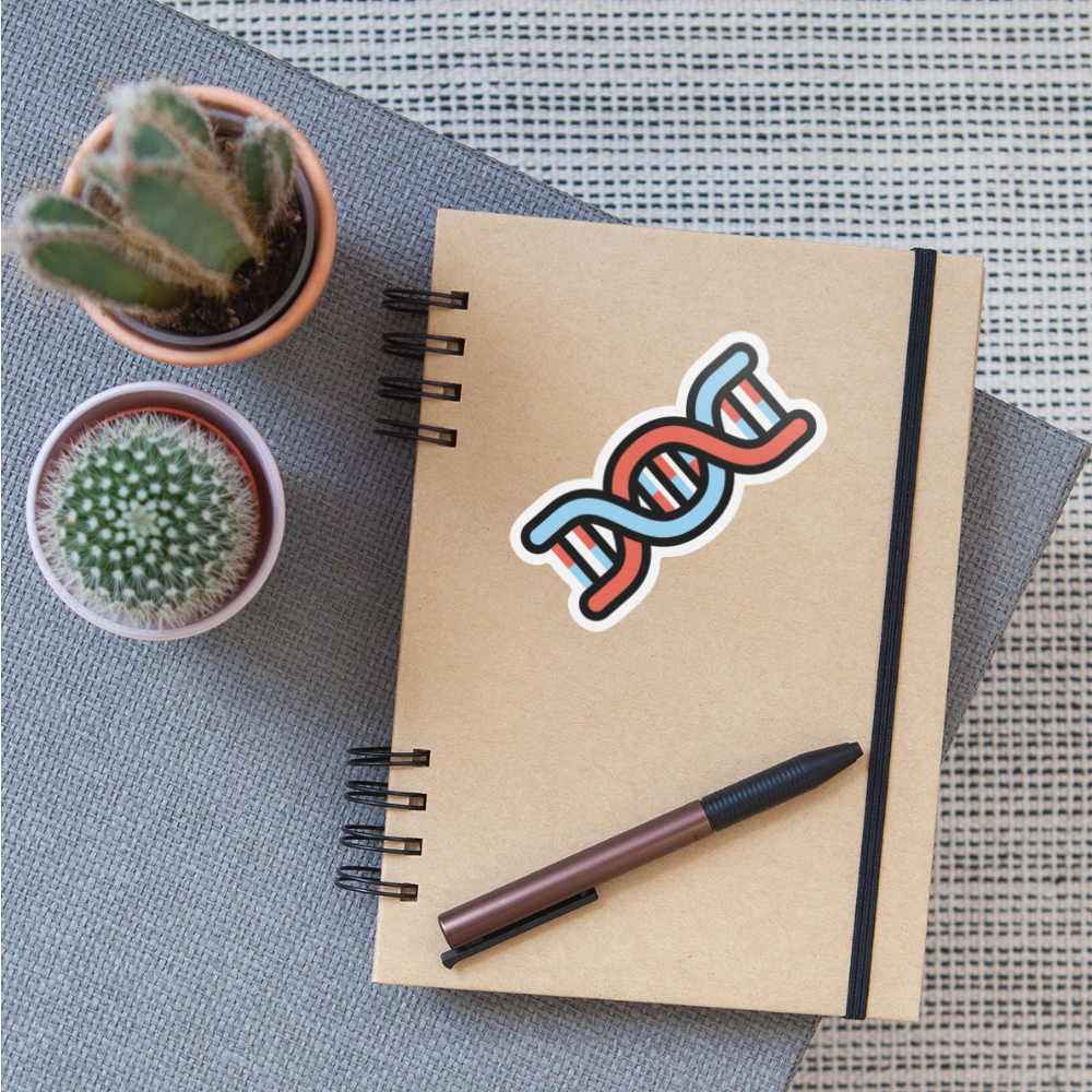 DNA Moji Sticker - Emoji.Express - white matte