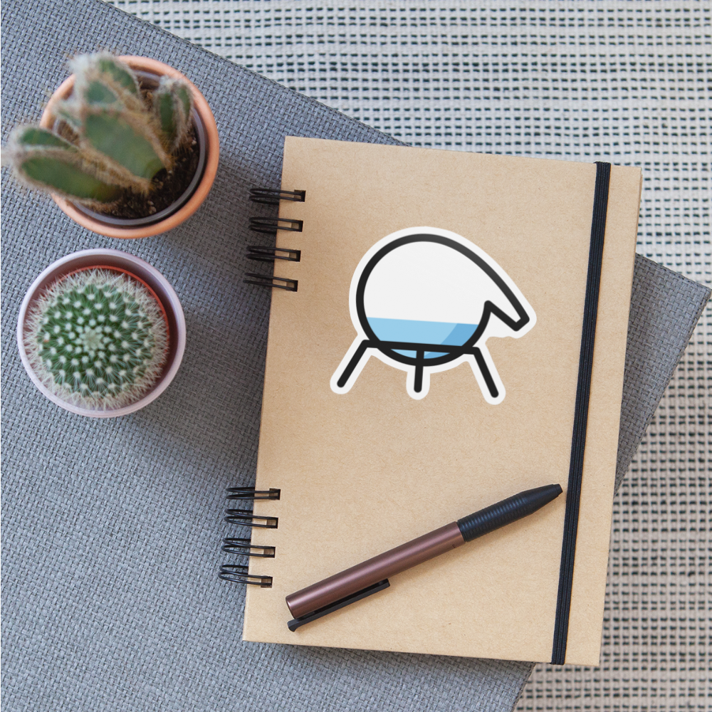Alembic Moji Sticker - Emoji.Express - white matte