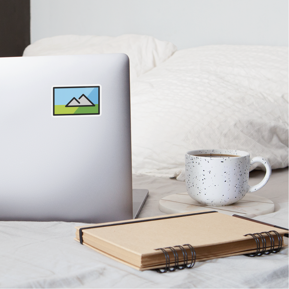 Picture Moji Sticker - Emoji.Express - white matte
