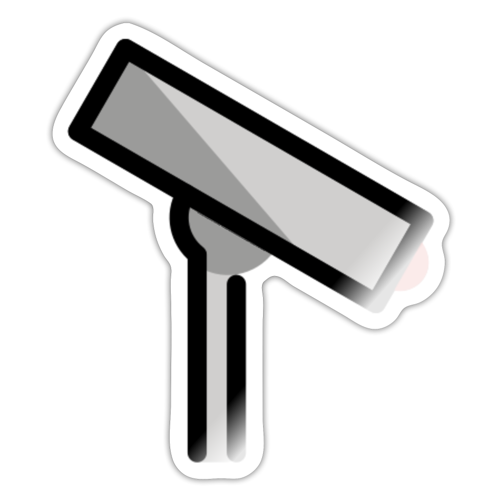 Surveillance Moji Sticker - Emoji.Express - white glossy