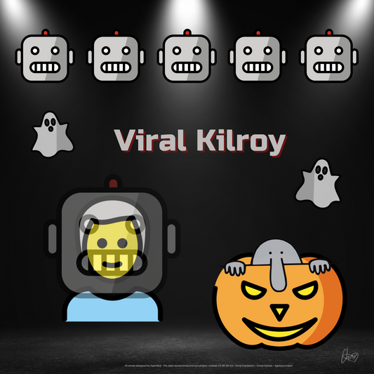 Exploring the Halloween Spirit thru Mr. Roboto and Viral Kilroy 🎃🤖