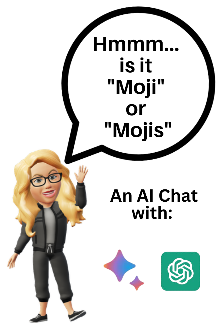 To Plural or Not to Plural? Moji is the Question - A Question for Bard et ChatGPT