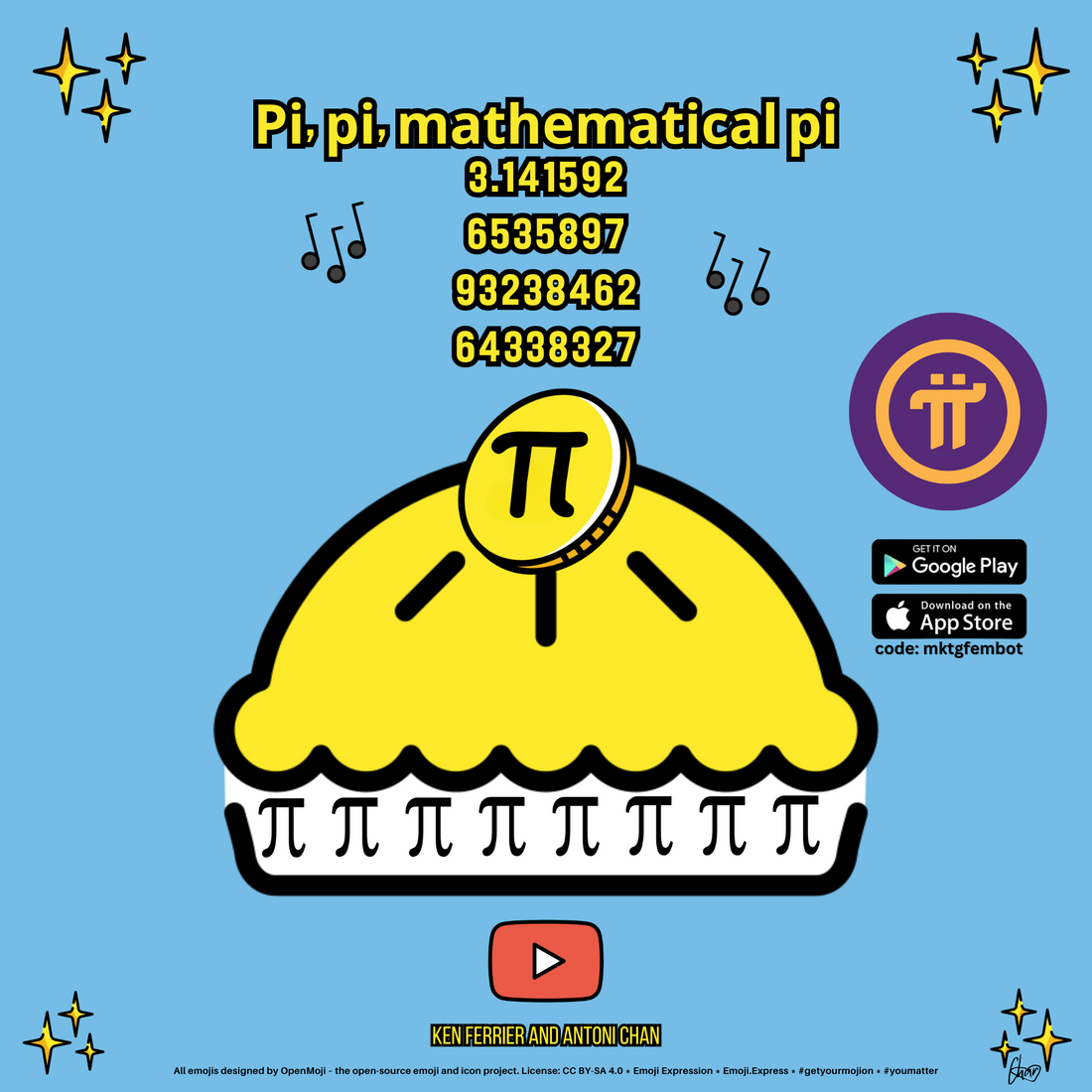 Happy Pi π Day!  Let's Get Geeky with Math and Music 🎉🥧