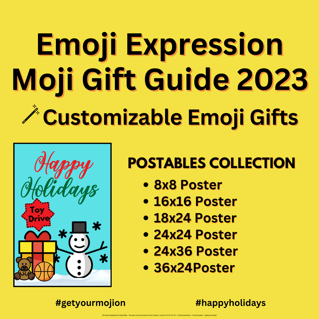 Unlock Your Holiday Imagination with Emoji Postables 🎨🌟