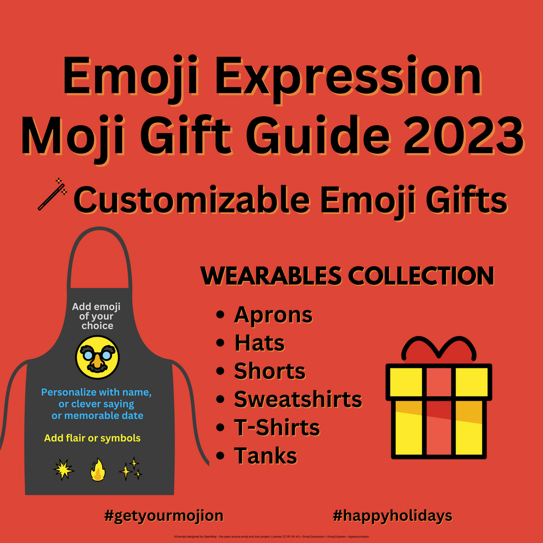 Deck the Halls with Emoji Wearables - Elevate Your Holiday Style! 🎩🎄🌟