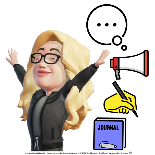 Finding My Voice Again - A Story of Healing and Expression on Speak Up and Succeed Day (Moji Musings)