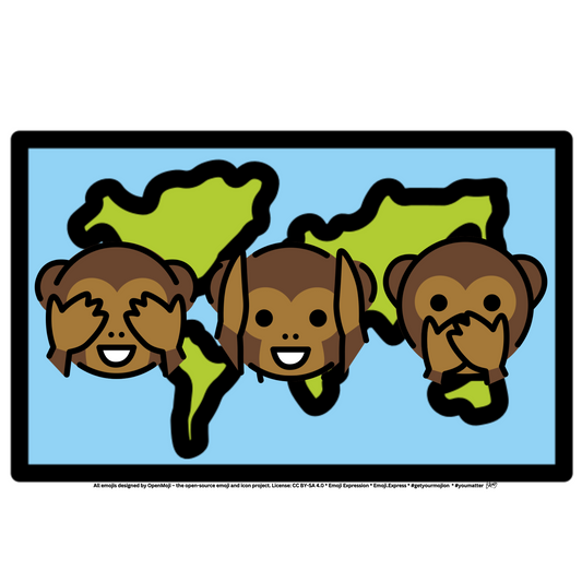 Three Wise Monkeys - The Power of Symbols in Society (Moji Musing)