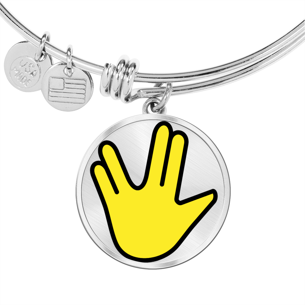 Vulcan Salute Luxury Silver Bracelet