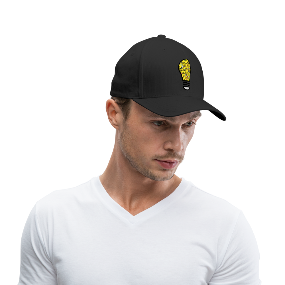 Crowdsourced Moji Baseball Cap - Emoji.Express - black