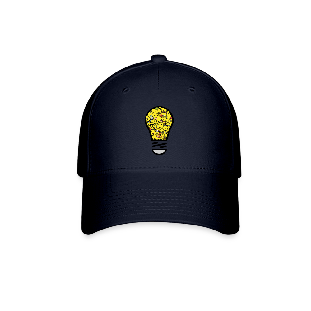 Crowdsourced Moji Baseball Cap - Emoji.Express - navy