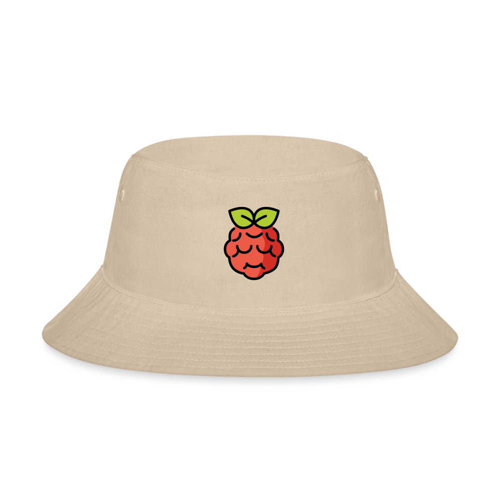Customizable Raspberry Pi Moji Bucket Hat - Emoji.Express - cream