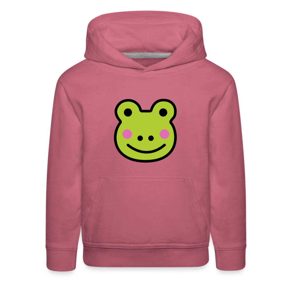 Customizable Sachi-chan Emoji Expression Character Moji Kids‘ Premium Hoodie - Emoji.Express - mauve