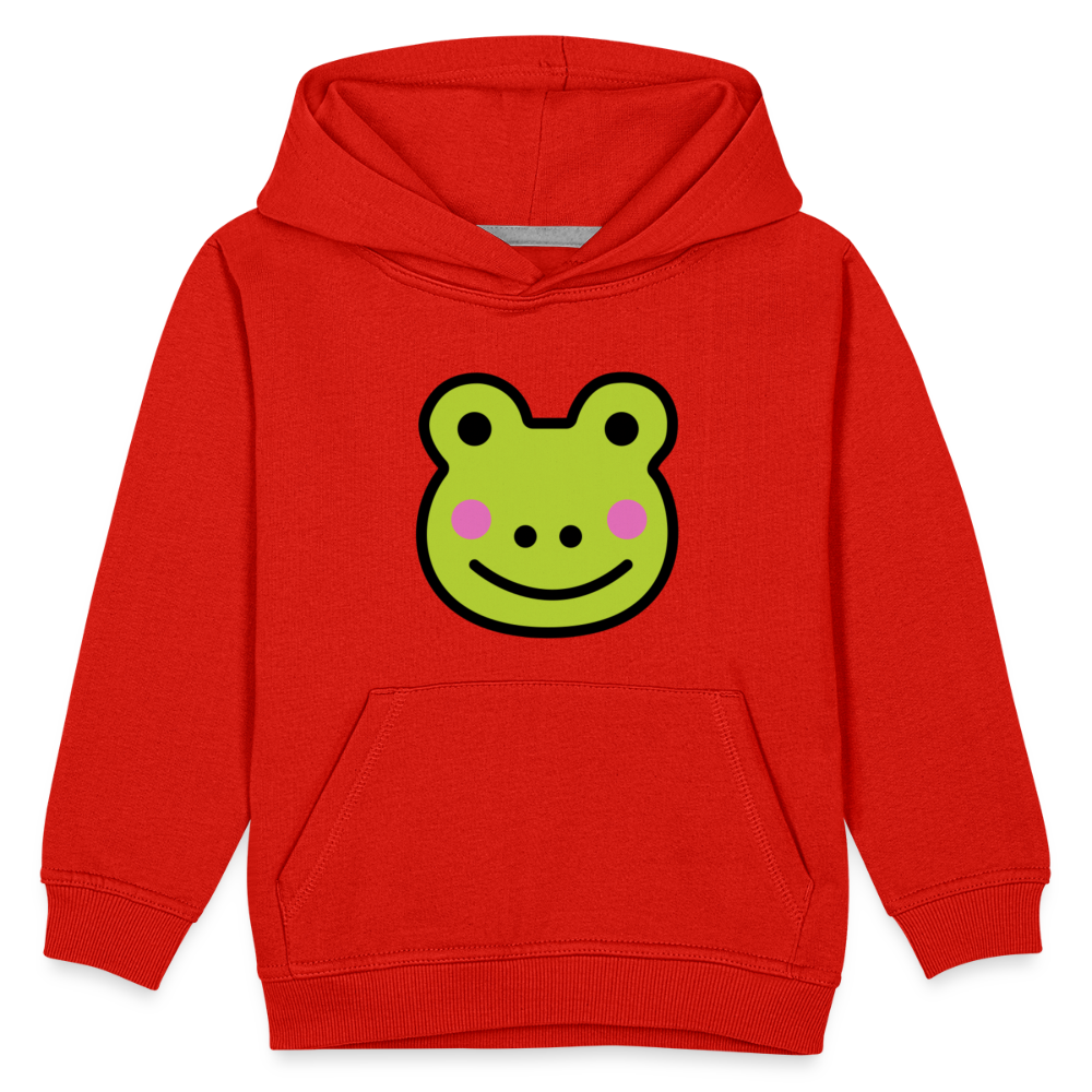 Customizable Sachi-chan Emoji Expression Character Moji Kids‘ Premium Hoodie - Emoji.Express - red