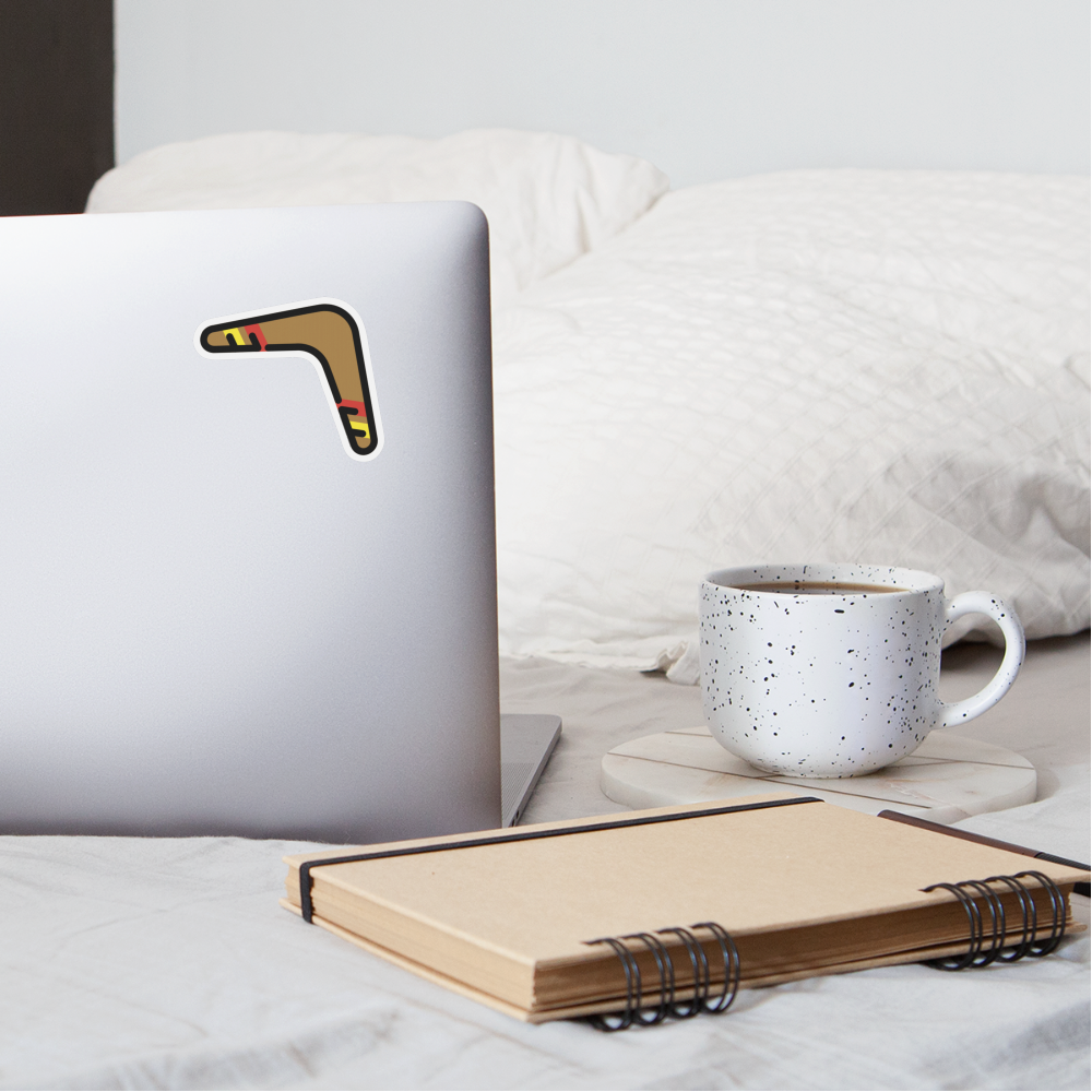 Boomerang Moji Sticker - Emoji.Express - white matte