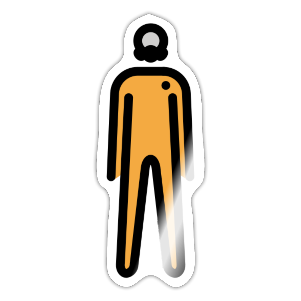 Nuclear Worker Man Moji Sticker - Emoji.Express - white glossy