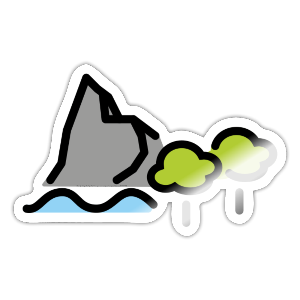 National Park Moji Sticker - Emoji.Express - white glossy