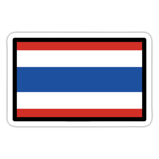 Flag: Thailand Moji Sticker - Emoji.Express - white matte