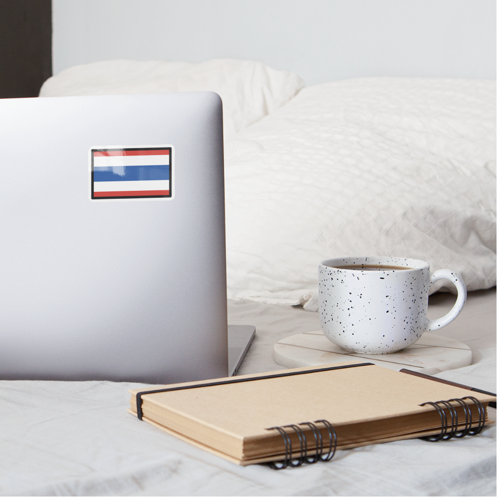 Flag: Thailand Moji Sticker - Emoji.Express - white glossy