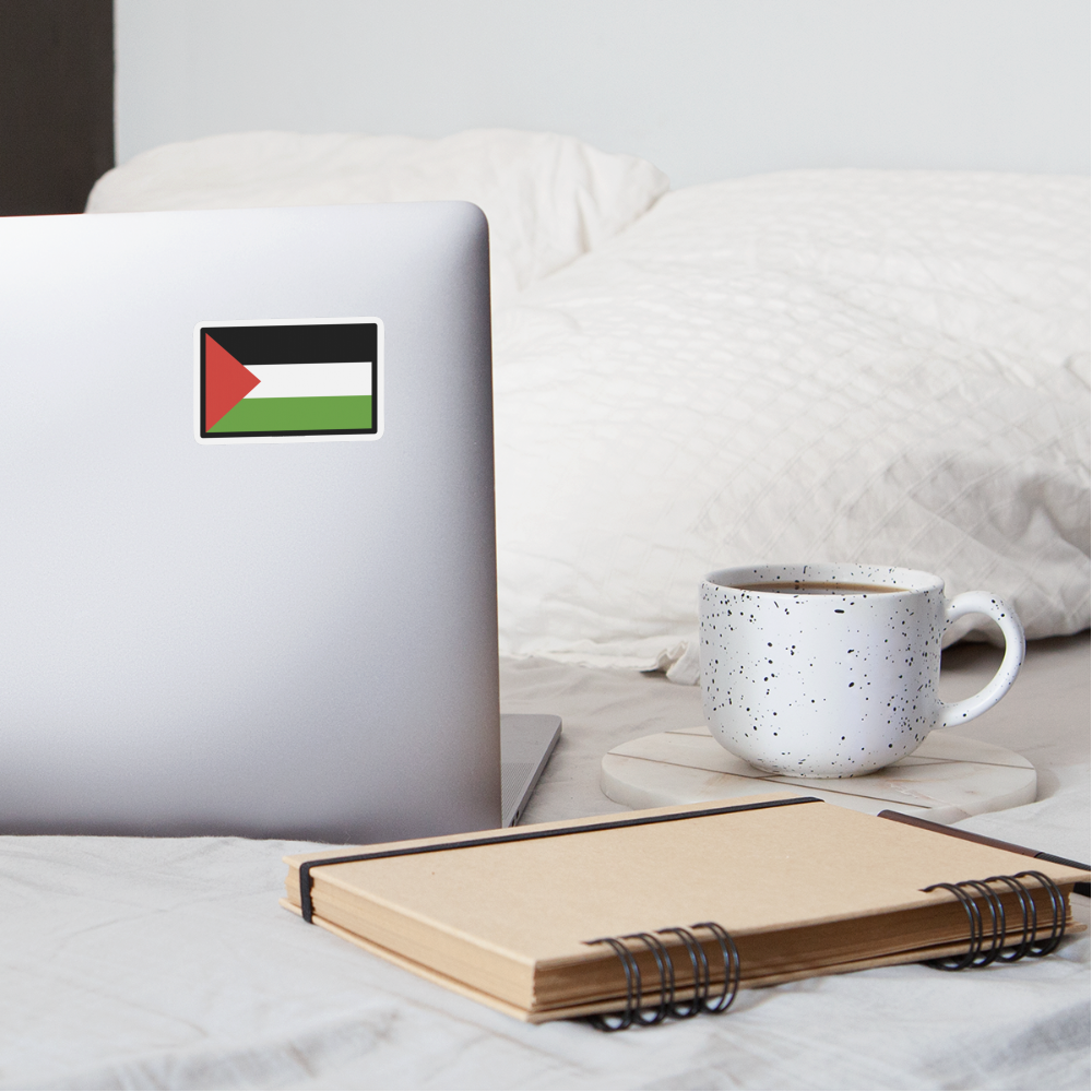 Flag: Palestinian Territories Moji Sticker - Emoji.Express - white matte