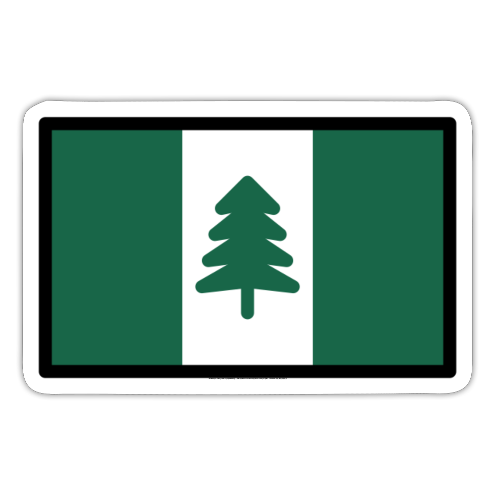 Flag: Norfolk Island Moji Sticker - Emoij.Express - white matte