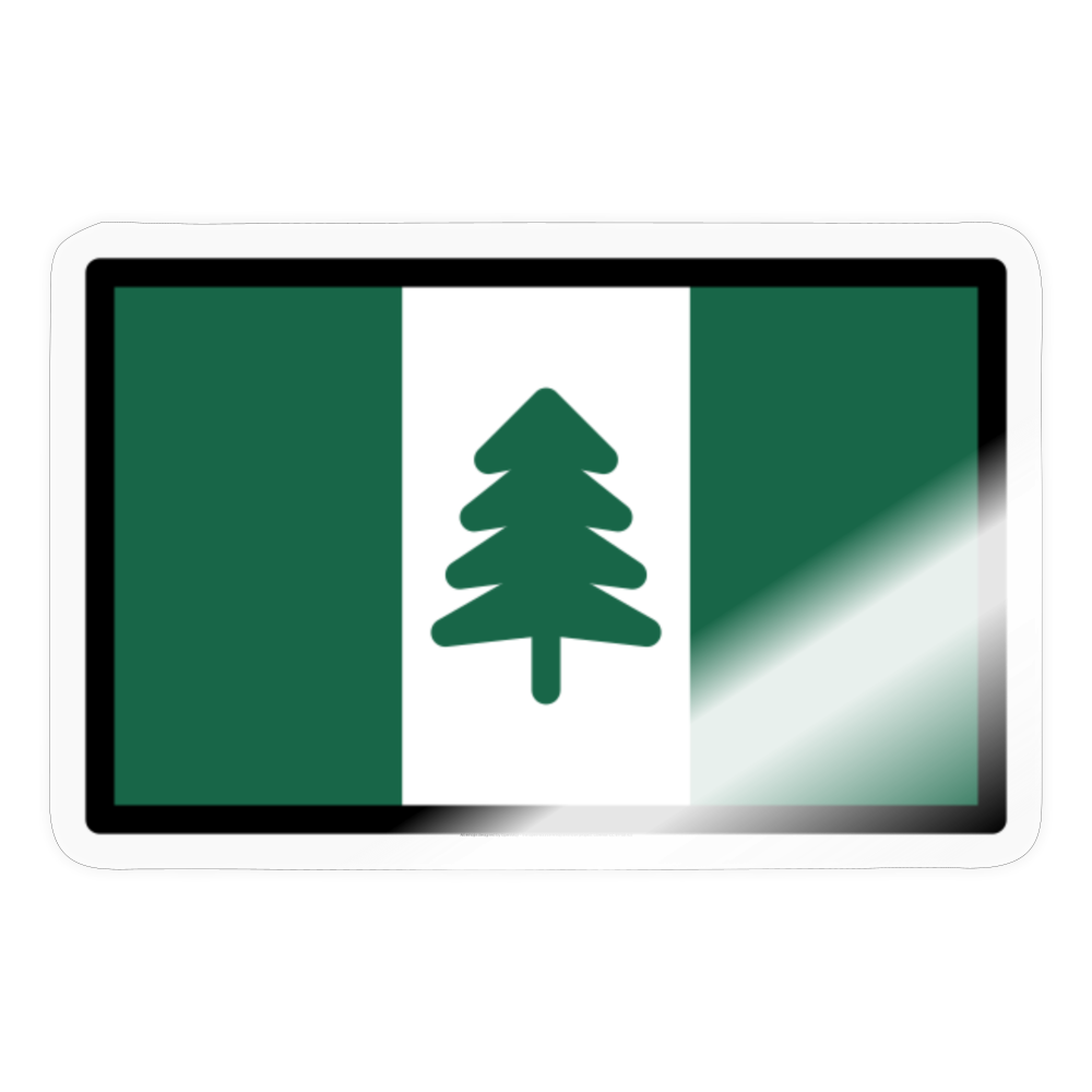 Flag: Norfolk Island Moji Sticker - Emoij.Express - transparent glossy