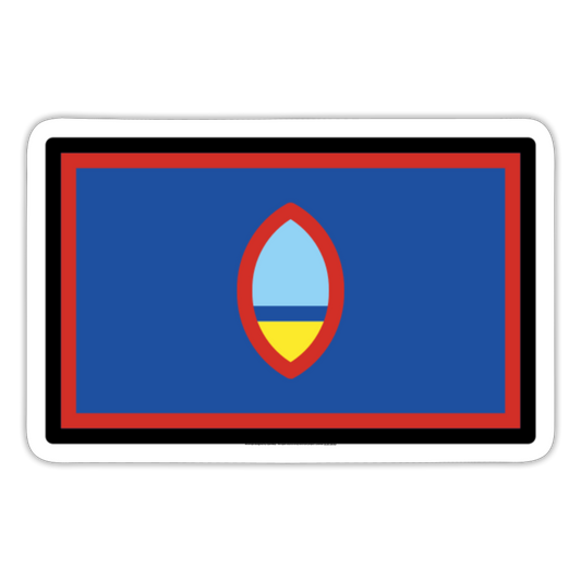 Flag: Guam Moji Sticker - Emoji.Express - white matte