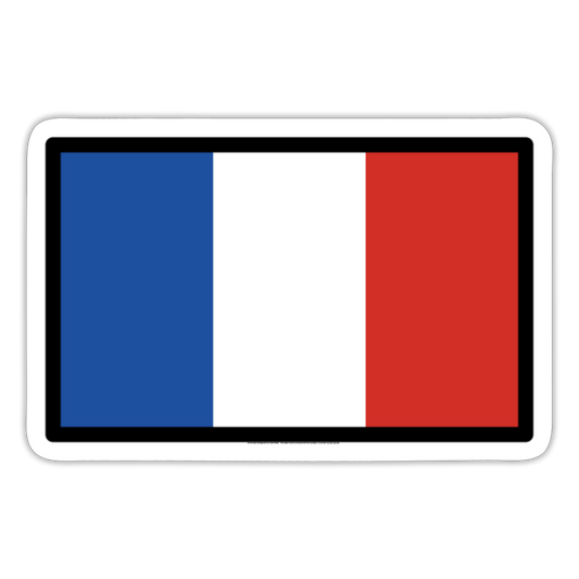 Flag: Clipperton Island Moji Sticker - Emoji.Express - white matte