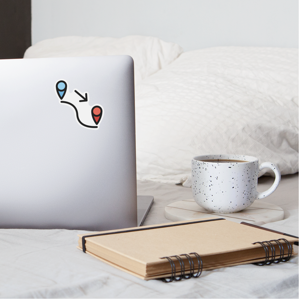 Locomotion Moji Sticker - Emoji.Express - white matte