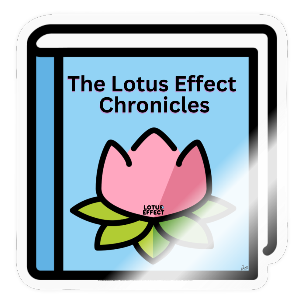 Emoji Expression: The Lotus Effect Chronicles Moji Sticker - Emoji.Express - transparent glossy