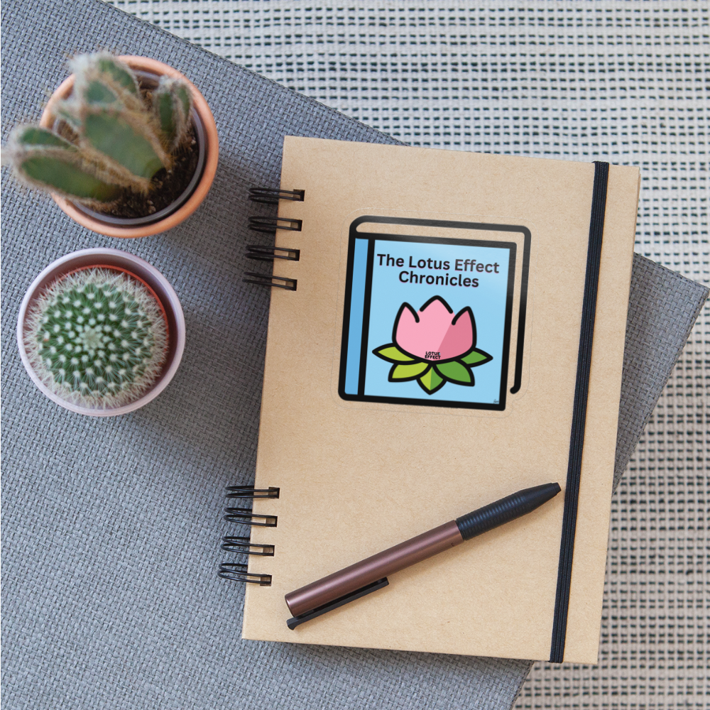 Emoji Expression: The Lotus Effect Chronicles Moji Sticker - Emoji.Express - transparent glossy