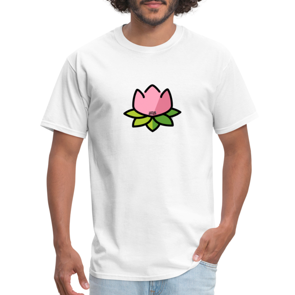 Customizable Emoji Expression: The Lotus Effect Moji Unisex Classic T-Shirt - Emoji.Express - white