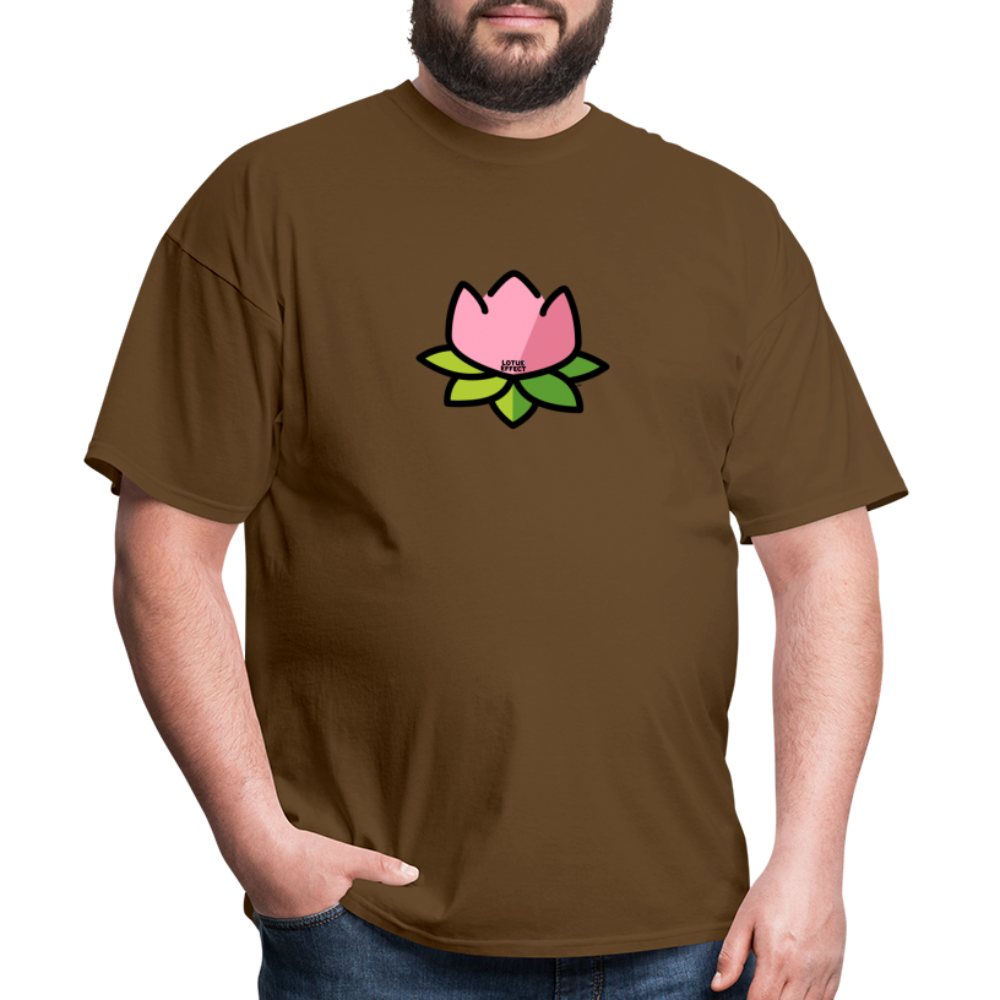 Customizable Emoji Expression: The Lotus Effect Moji Unisex Classic T-Shirt - Emoji.Express - brown