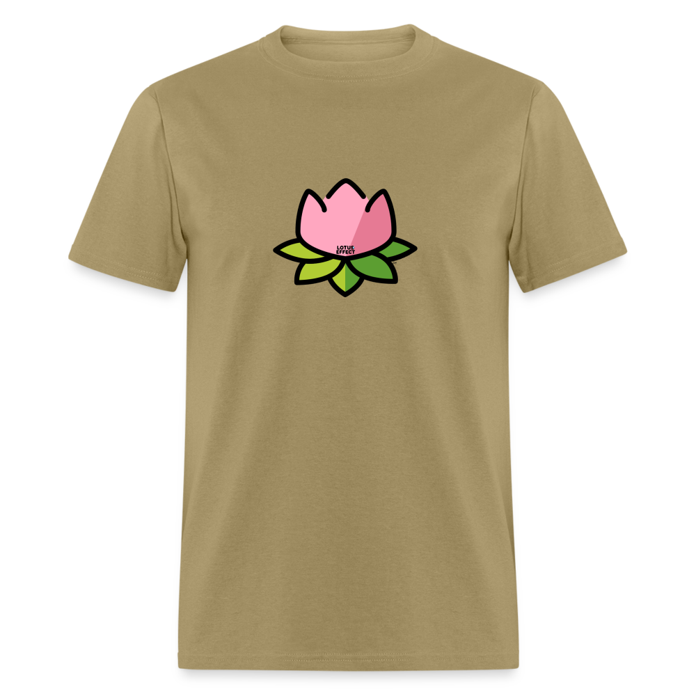 Customizable Emoji Expression: The Lotus Effect Moji Unisex Classic T-Shirt - Emoji.Express - khaki