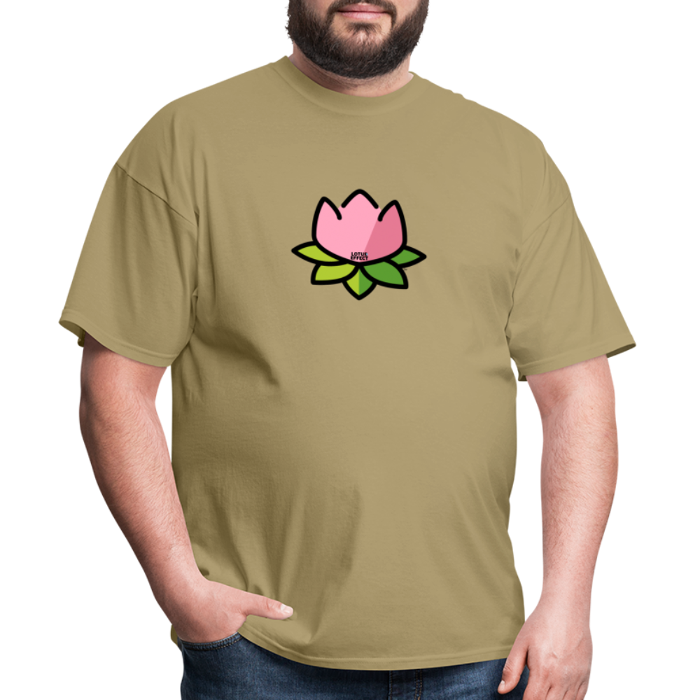 Customizable Emoji Expression: The Lotus Effect Moji Unisex Classic T-Shirt - Emoji.Express - khaki