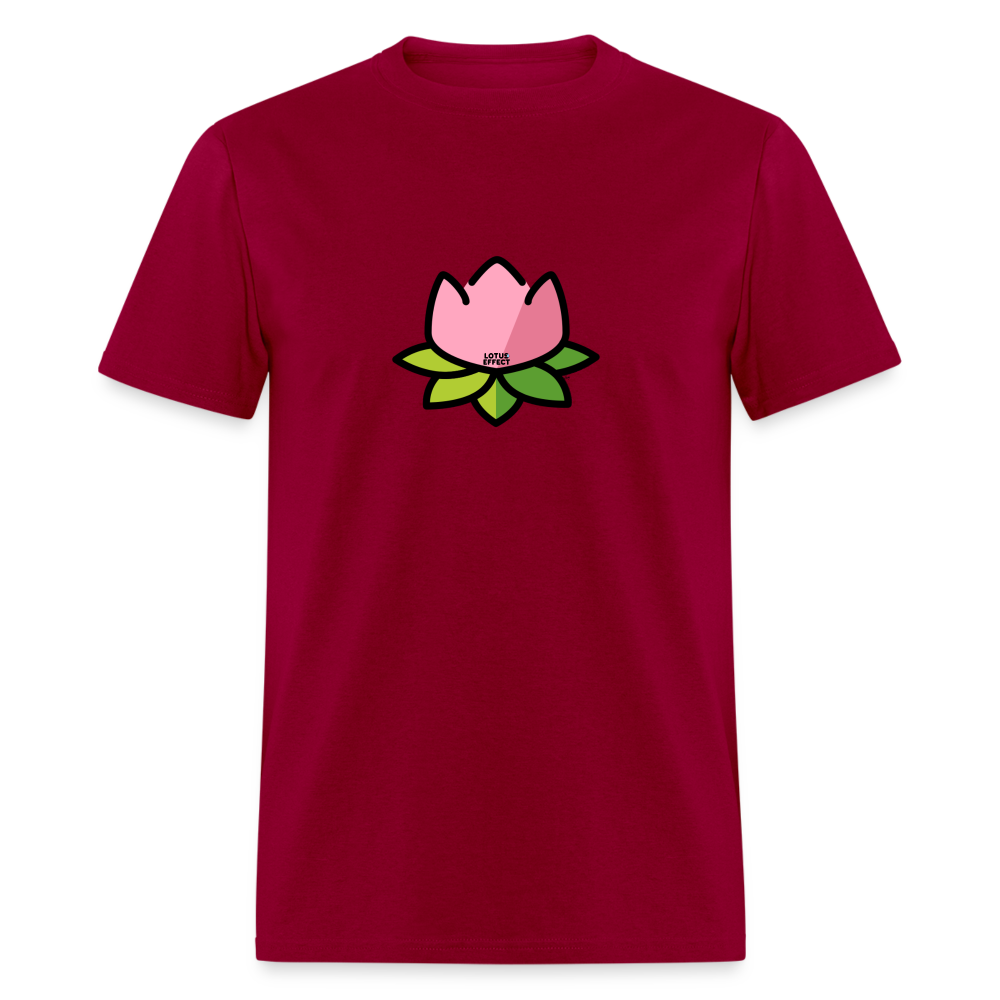 Customizable Emoji Expression: The Lotus Effect Moji Unisex Classic T-Shirt - Emoji.Express - dark red