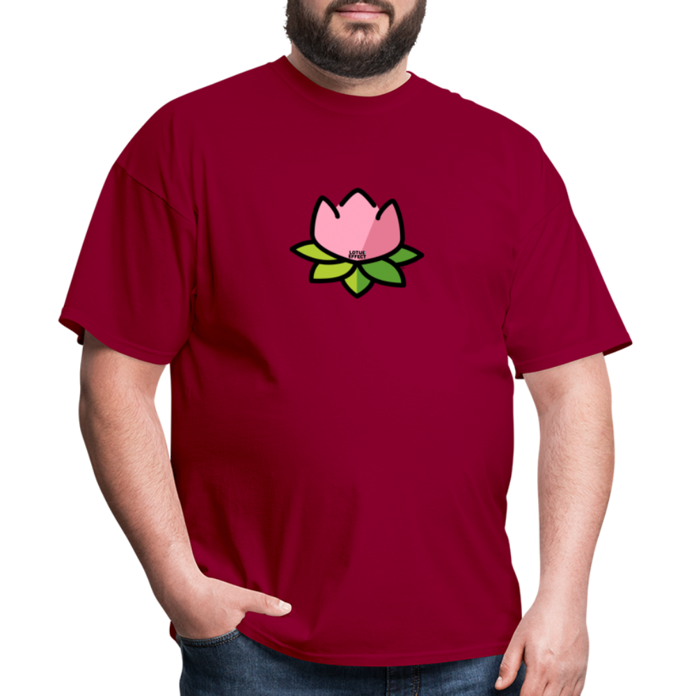 Customizable Emoji Expression: The Lotus Effect Moji Unisex Classic T-Shirt - Emoji.Express - dark red