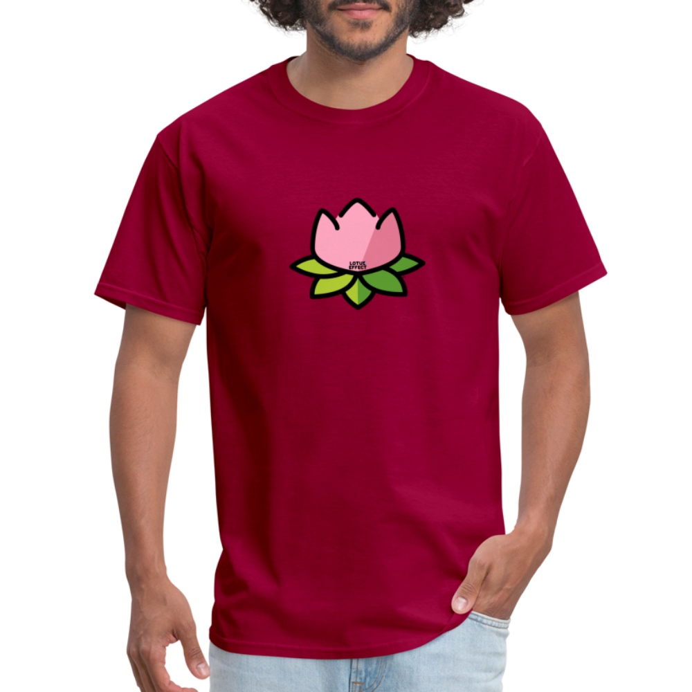 Customizable Emoji Expression: The Lotus Effect Moji Unisex Classic T-Shirt - Emoji.Express - dark red